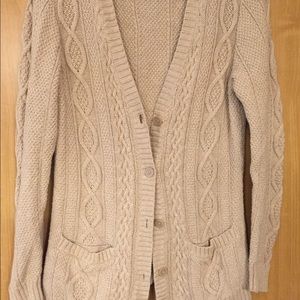 Tan sparkley sweater