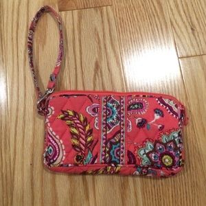 Vera Bradley Call Me Coral Wristlet