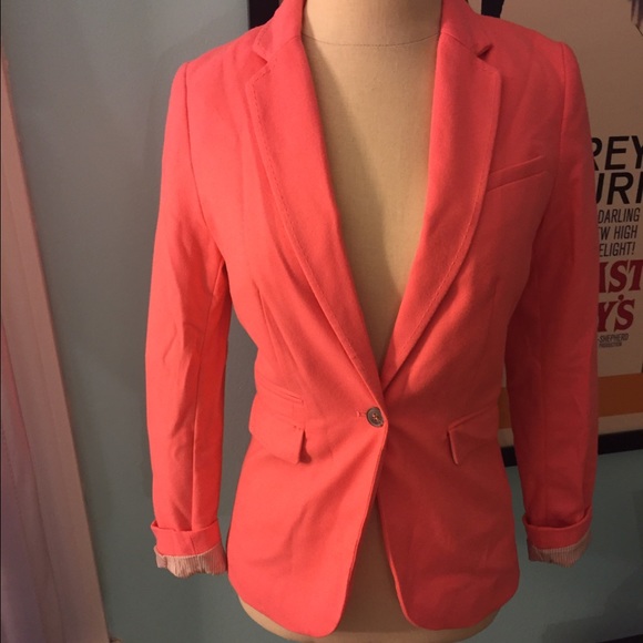 Pink blazer