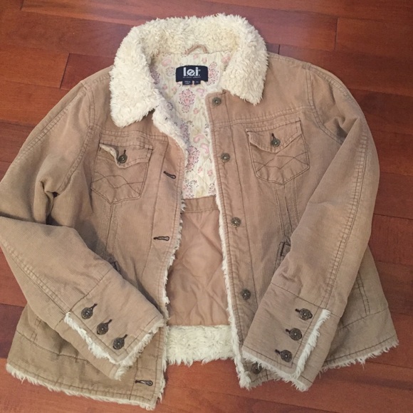 l.e.i. Corduroy jacket.