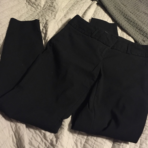 Black limited exact stretch dress pants