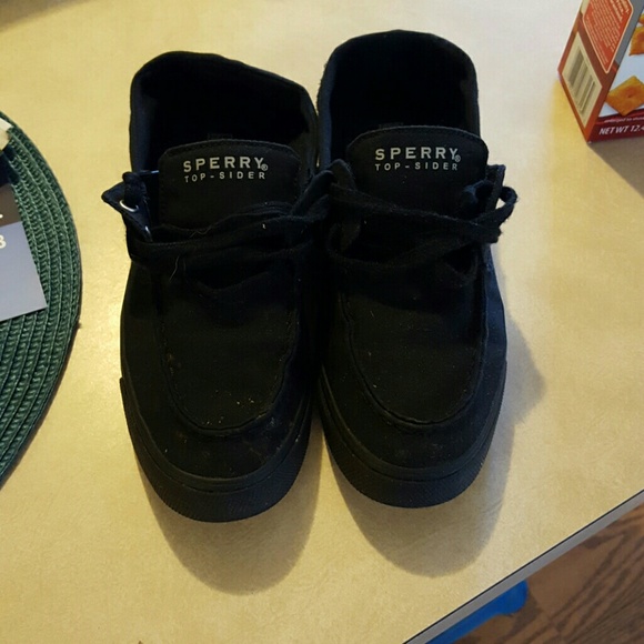 Black Sperrys