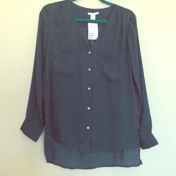 Emerald green blouse