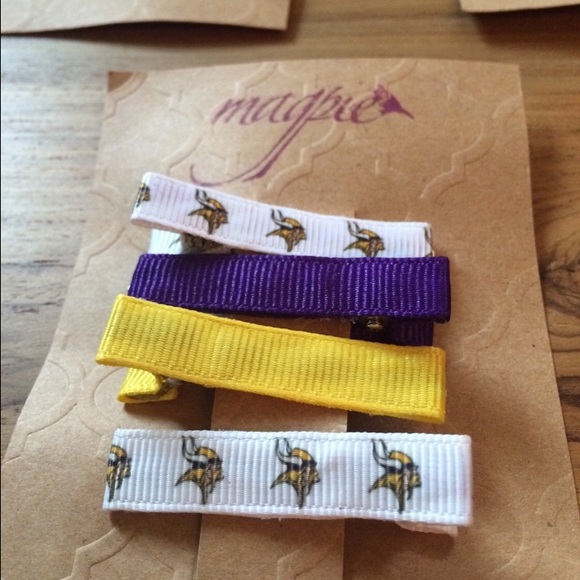 4 pack NFL barrettes - Picture 3 of 3