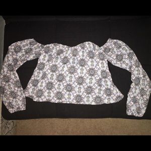 PacSun x LA HEARTS off shoulder top