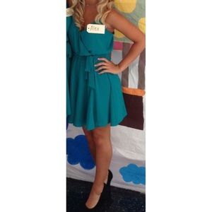 Teal Dress