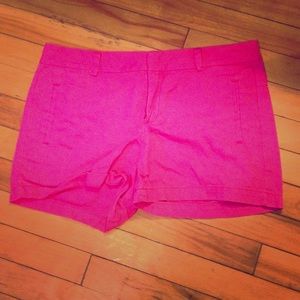 Jcp twill shorts in a raspberry pink size 6
