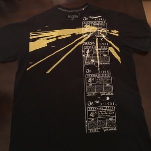 Men's GUESS tee black XL
