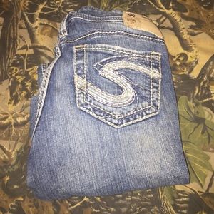 Silver jeans