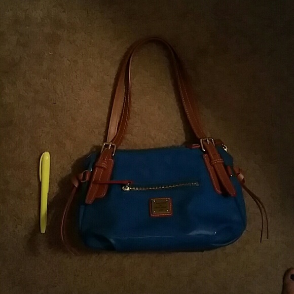 Blue Patent Dooney and Bourke - Picture 4 of 7
