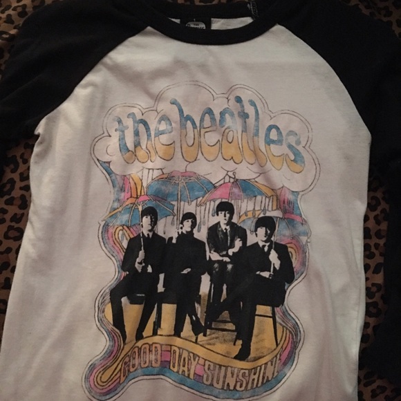 The Beatles baseball tee SMALL