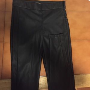 Express "leather" leggings