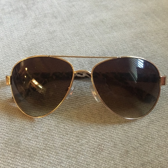 Cheetah Print Aviator Sunglasses - Picture 1 of 3