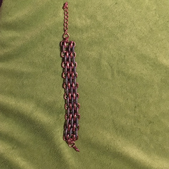 Copper antiqued bracelet