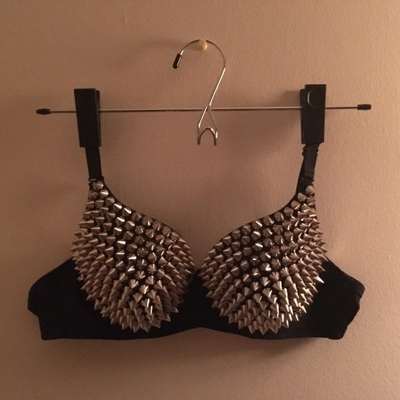 Spike Studded Bra