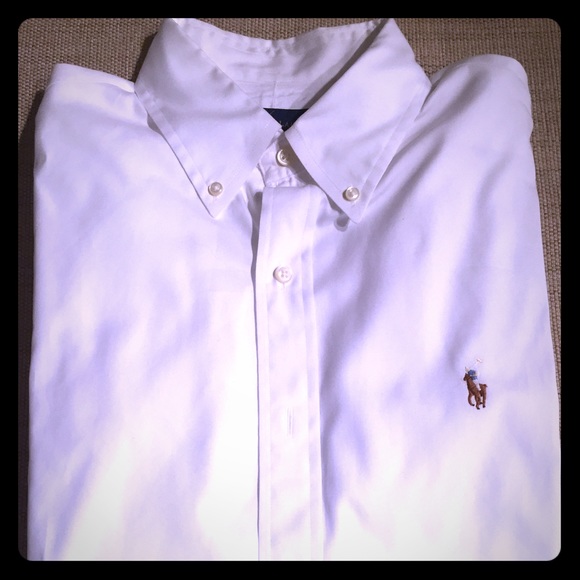 Polo men's long sleeve button-up