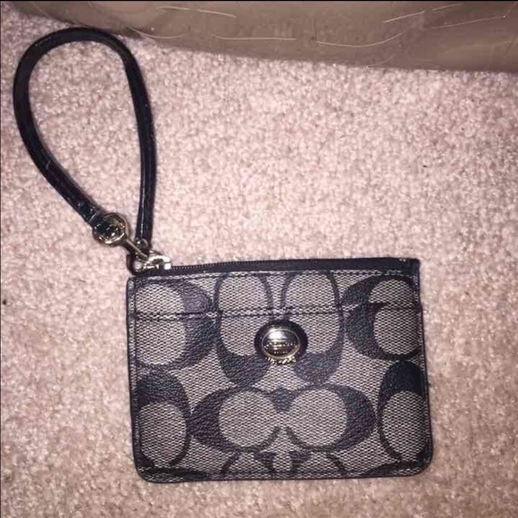 Authentic Coach ID/Credit Card Holder