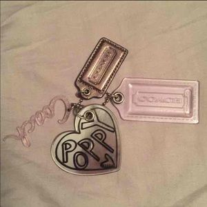 Coach poppy hangtags