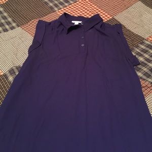 Sleeveless maternity top