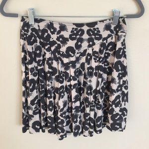 Rebecca Taylor Cheetah Print Mini Skirt