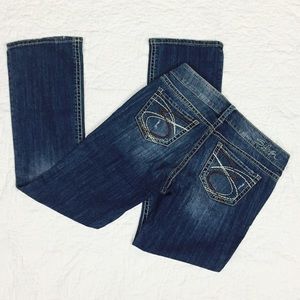 ❄️SALE❄️Silver Suki  17" Bootcut Jeans