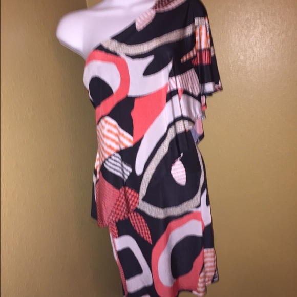 Women's classy one shoulder dress