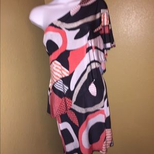 Women's classy one shoulder dress