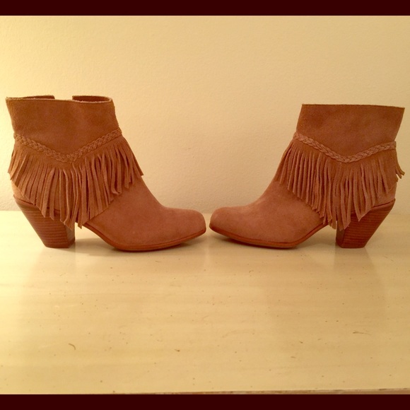 gianni bini fringe booties