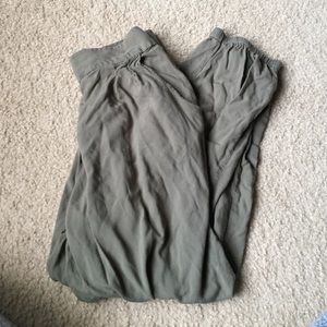 Olive Green Joggers