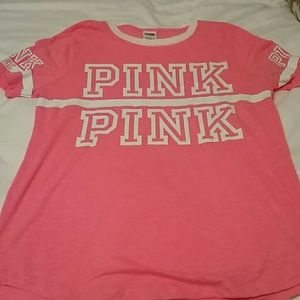 VS pink T shirt L NWOT