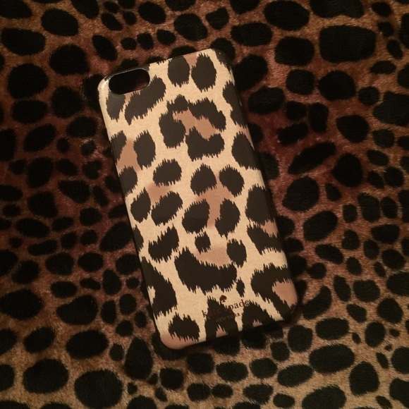 Kate spade leopard iPhone 6 Plus case