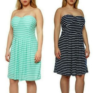 🎉Host Pick🎉 Plus Size Strapless Knit Dress 3X