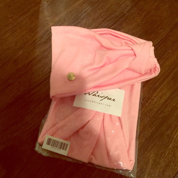 Yoga Headband by Whisper (Pink) NWT