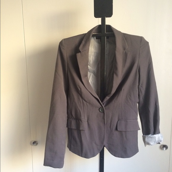 Gray Blazer by Ambiance Apparel