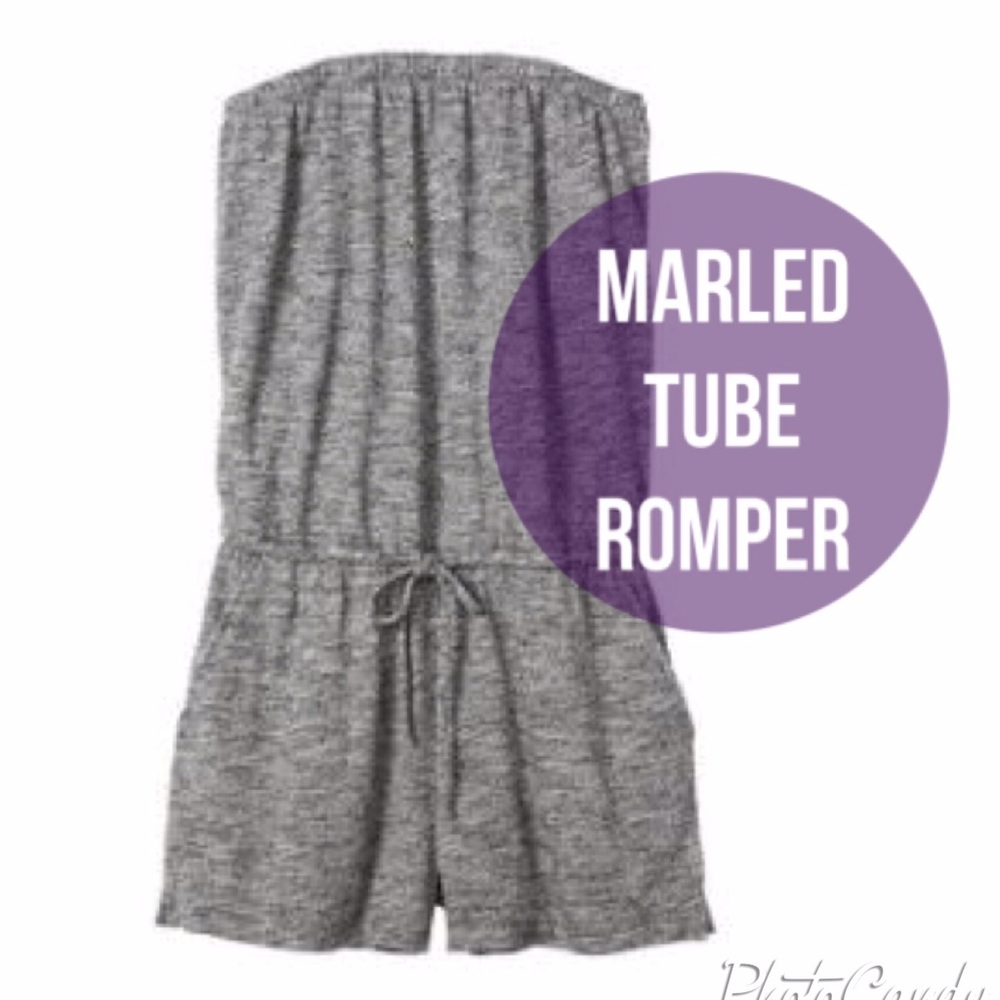 FINAL PRICE Banana Republic Marled Romper