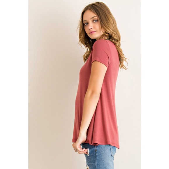 •BUY2/1FREE• Twist In Time Casual Top - Picture 3 of 4
