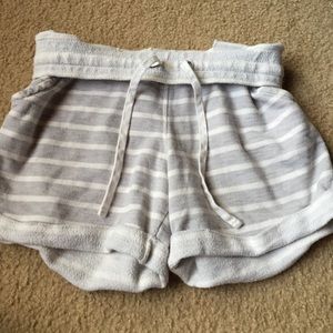 Striped Sweat Shorts