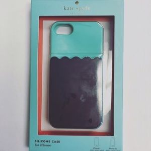 Kate Spade iPhone 5/5s Turquoise case w/card slot
