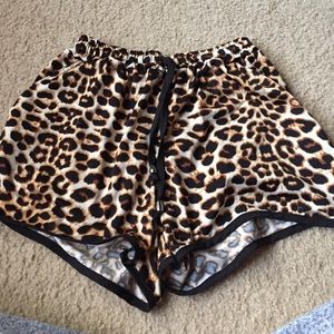 Cheetah Print Shorts