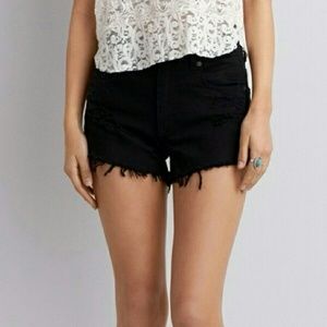 American Eagle Hi-Rise Festival Shortie
