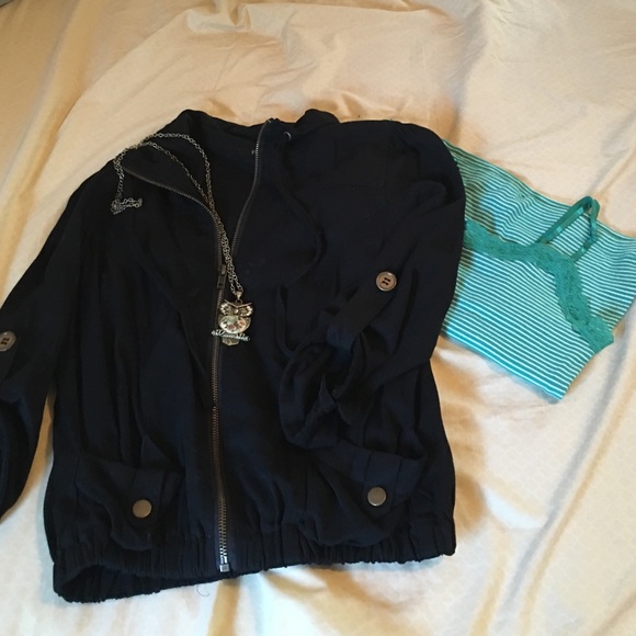 Black Forever 21 jacket... Great condition.