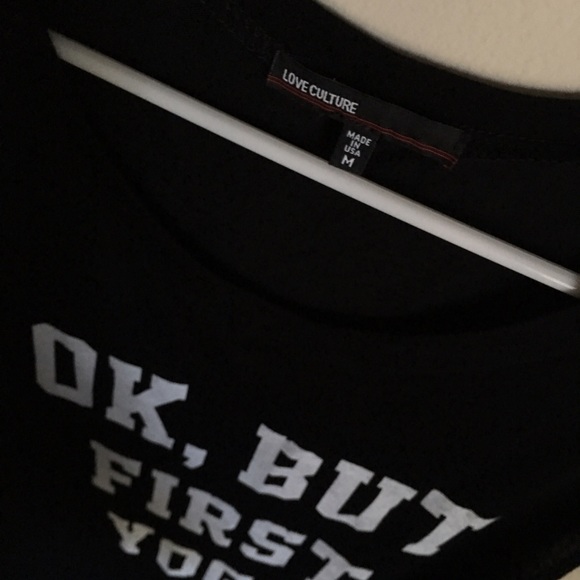 ‼️LAST ONE‼️ Black and White Muscle shirt - Picture 2 of 3