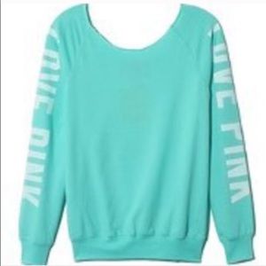 VS Pink Mint Sweatshirt