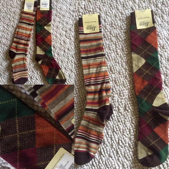 G.H. Bass High Fall Socks 2 for the price of 1