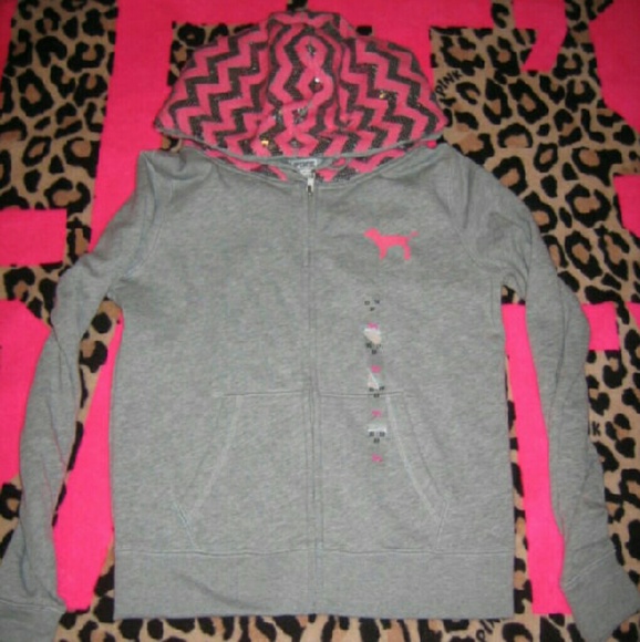 Vs pink hoodie