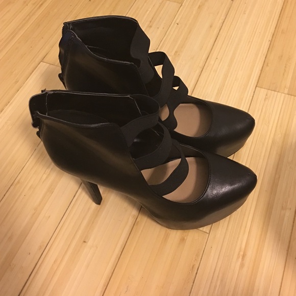 Platform black heels - Picture 4 of 4