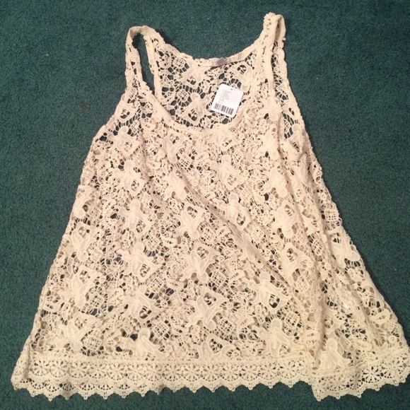 NWT Urban Outfitters Lace Tank