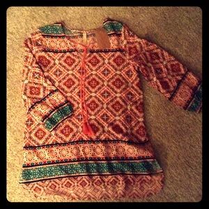 Rewind Patchwork Tunic/Blouse