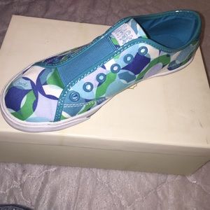 Coach BEV KALEIDOSCOPE SLIP ONS best offer