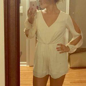 Cream romper